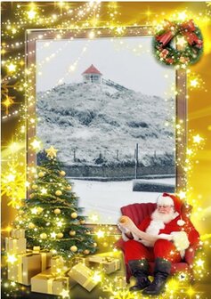 Christmas greeting card Wenduine