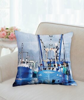 Cushion sea life with drawing cutter N-86