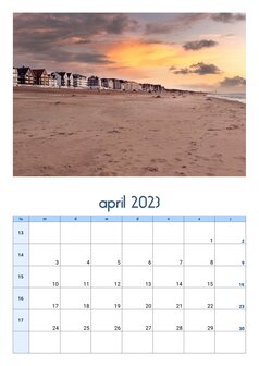 Niederl&auml;ndischer Fotokalender 2023 De Haan aan zee