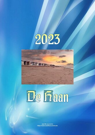 Calendario fotografico olandese 2023 De Haan aan zee