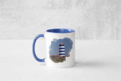 This unique mug with a photo of the famous water tower is a must-have for every Bredene enthusiast.