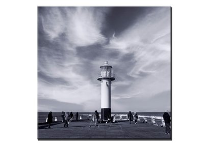 photo on tile lighthouse