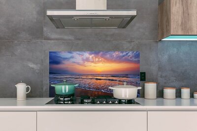 Küchenrückwand - Strand - Sonne - Luft - Aluminium
