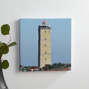 Terschelling - Canvas - lighthouse - Brandaris - Photo on canvas painting (Wall decoration on Canvas) - Souvenirs from the sea