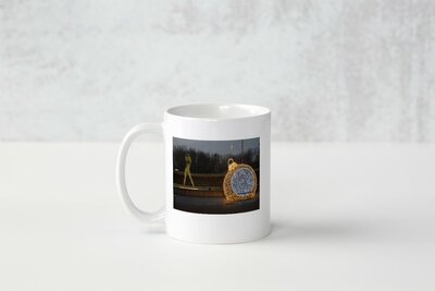 Bredene - Christmas mug - Cup - 350 ml - Tea mug - Bredene Christmas - Bredene souvenirs - souvenirs from the sea