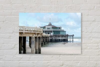 Blankenberge - Blankenberge Pier - acoustic canvas - Blankenberge souvenirs - Sound insulation - Acoustic Wall Panel - Wall decoration
