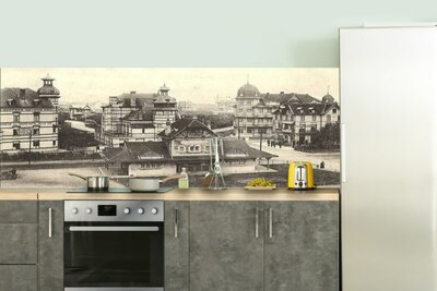 De Haan aan zee - Kitchen - Photo wallpaper kitchen - as it used to be - history - photo gift De Haan aan zee - souvenirs De Haan aan zee