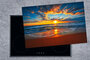 Induction protector - Sea - Sunset - Beach - Clouds - Orange_