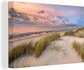 Wanddekoration - Leinwand - Sonnenuntergang - Düne - Strand - Pflanzen - Meer - Gemälde auf Leinwand - Leinwand - Natur - Für das Wohn-/Schlafz_
