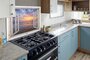 Splashback Kitchen - Hob Rear Wall - Splashback Stove - View - Sea - Beach - Sunset - Blue - Aluminum - Wall Decoration - Wall Protector - Heat_