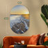 Wall oval - The beach - Wall oval - Plastic Wall Decoration - Oval Painting - souvenirs from the sea_