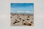 lienzo acústico con foto - la costa - playa - conchas - mar - Paneles Acústicos - Aislamiento acústico - Panel Acústico de Pared - Decoración d_